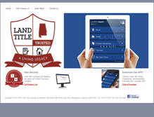 Tablet Screenshot of land-title.net